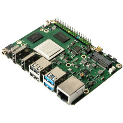 Radxa 2563914 Rock 5B 16GB SBC 8x2.4GHz 8K HDMI Quad A76 A55 Mali G610MC4