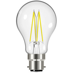 Energizer&#xAE; S12864 LED BC (B22) GLS Filament Non-Dim Bulb Warm White 806lm 6.7W