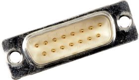 Molex Molex MOL Power & Signal Sol. 1727040063 Złącze męskie D-Sub Ilość styków: 15 lutowane 1 szt. karton