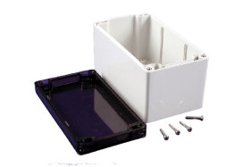 Obudowa Poliwęglan szerokość zew. 88,9 mm długość zew. 160 mm wys. zew. 88,9 mm Hammond IP68