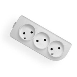 Gniazdo listwa 3gn bu GN-3 ELGOTECH