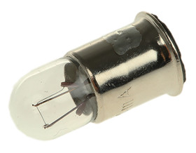 Oświetlenie wskaźnika 28 V Kołnierz miniaturowy bezbarwna 1.7 lm RS PRO rozmiar T1 3/4