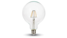 Żarówka Dekoracyjna Led Filament Vt-2147 6W E27 G125 E27 806Lm A++ 300St. 7427