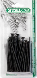 Wkręt fosfatowany do płyt G-K (PH2) 4,2x90 drewno bag (25) 1/12/72 STALCO BD42090