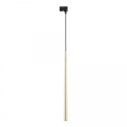 Lampa wisząca na szynę (rurka) TRACER 1 obwodowy Czarny / złoty 5750 TK Lighting