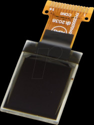 DEP048064A-Y OLED, 48x64px, yellow/black, 0.7inch