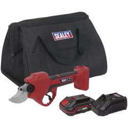 Sealey CP20VPSKIT1 Cordless Pruning Shears Kit 20V 2Ah SV20 Series