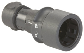 Złącze wielostykowe przemysłowe 3-pinowe Montaż na kablu Wtyczka Bulgin