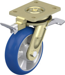 Blickle 936584 LS-ALBS 160K-ST-CO-RI4 Kółko skrętne Średnica koła: 160 mm Maksymalne obciążenie: 580 kg 1 szt.