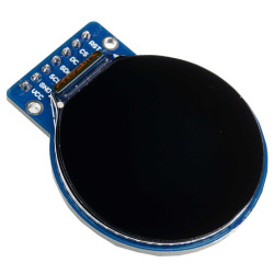Wyświetlacz LCD okrągły 1.28" 240x240 TFT sterownik GC9A01 SPI 3.3V