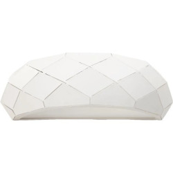 Kinkiet Reus z dekoracyjnym białym kloszem do przedpokoju LP-8069/1W WH Light Prestige