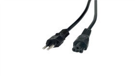 Przewód Zasilający Szwajcaria Iec C5 2,5A - Posac-C5-D13sw18 Czarny 1,8M
