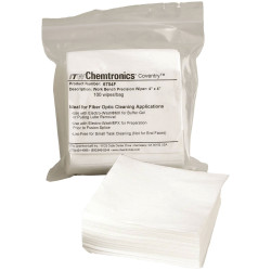 Chemtronics CP410 Optical Prep&#x2122; Cleaning Tissues 50 Pre-Moistened Wipes