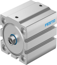 Siłownik kompaktowy skok: 30mm Festo Ø 40mm dwustronnego działania Action ADN-S-40-30-I-P-A