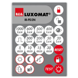 Pilot do czujnika obecności IR-PD3N 92105