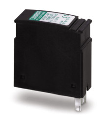 Złącze ochrony przeciwprzepięciowej 250 V ac na szynę DIN Phoenix Contact Wtyk z zabezpieczeniem 8kA