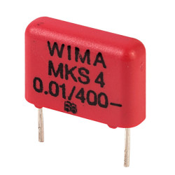 Wima MKS4G021003C00KS 10nF &#xB1;10% 400V 10mm Pitch Polyester Capacitor