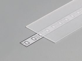 Klosz wsuwany H szron 1m