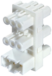 Złączka oświetleniowa Wieland 3 GST15i3 Męskie do żeńskiego Blok rozdzielczy Wtyczka, gniazdo