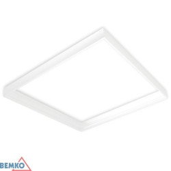 Rama montażowa do panelu LED 600x600mm biała ECO, C79-RNT066-WH-ECO