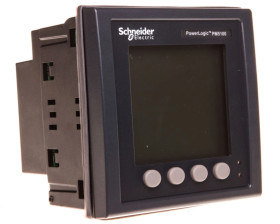 Miernik parametrów sieci (U, I, P, Q, f, PF, E) 5/1A przekładnik 100-415V AC tablicowy 96x96mm METSEPM5100