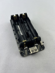 MODUŁ ARDUINO BATTERY SHIELD 2x18650 USB USB-C MICRO 3V3 5V Z ŁADOWANIEM (BMS-70102)
