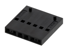 Molex 901230106 Obudowa złącza pin żeńskiego na kabel, piny: 6, 1 szt.