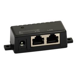 Adapter POE zasilanie przez LAN montażowy (2xRJ45+DC)