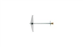 Uchwyt Sprężynowy Z Nakrętką Rodełkową I Podkładką, 4X90mm Fk-Ur, Żółty Ocynk...