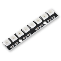 RGB strip 8 x LED ARDUINO module WS2812 5050
