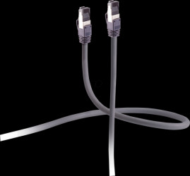 FL31-59030 Patch cable Cat.6a, steel armored, U/FTP, gray, 3m