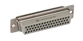 Złącze D-Sub 50-pinowe Żeński Proste Montaż na kablu