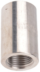 Złączka rurowa ze stali nierdzewnej gwint 1 1/2cal RS PRO gwint 2 1/2cal Okrągłe Proste Łącznik Z gwintem
