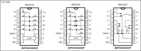 ±15kV ESD-Protected, Low-Voltage, CMOS Analog Multiplexers Switches