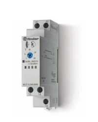80.21.0.240.0000 Przekaźnik czasowy modułowy 1P, 16A, 24…240 V AC/DC