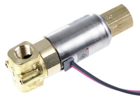 Zawór elektromagnetyczny 24 V DC SMC 3-drogowy G 1/8 cala żeńskie 1/8cal NO/NC