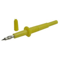 KOŃCÓWKA SONDA POMIAROWA ŻÓŁTA 20.157.3 GNIAZDO BANAN 4mm 32A 1000V AMASS