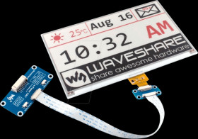 13505 Developer boards - Display ePaper, 7,5", black/white/red