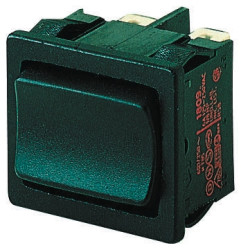 Przełącznik kołyskowy Wł.-wył.-wł. Nie 6 A DPDT Czarny IP40 Marquardt