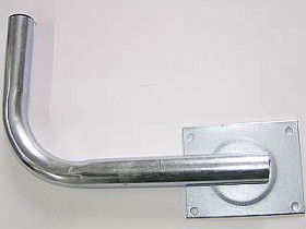 Uchwyt maszt SAT ścienny L=40cm boczny lewy fi=38mm