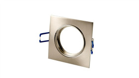 Led Line Oprawka Sufitowa Oczko Kwadratowa Ruchoma Odlew Satyna 5 Lat Gwar.