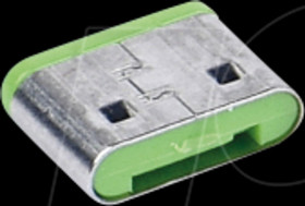 CL04P1GN Port Schloss, USB Typ C, 10 Stück, grün