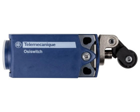 Wyłącznik krańcowy 1R 1Z migowy tworzywo trzpień z rolką z ramieniem XCKP2121G11