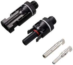 1 para wtyczek/gniazd solarnych do kabli solarnych 4/6 mm TC-12195632 TRU COMPONENTS Zawartość: 2 szt.