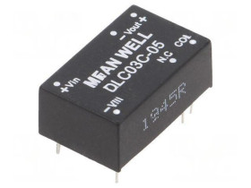 Przetwornica DC/DC 3W 36-75VDC 5VDC Uwyj2 -5VDC DLC03C-05