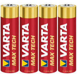 Varta Max Tech Alkaline AAA 1.5V Battery Pack of 4