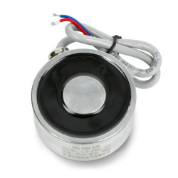 Elektromagnes trzymający 12V 10W 80kgf