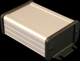 Aluminum enclosure, (L x W x H) 80 x 59 x 31 mm, natural, IP65, 1457C802