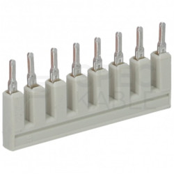 WAGO 2002-408 Mostek grzebieniowy 8-torowy jasnoszary TOPJOBS