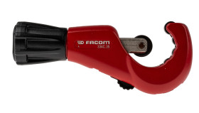 Obcinak do rur do materiału: Miedź Facom typ: Szybki regulator i chowany rozwiertak obrotowy przekrój: 3 → 35 mm